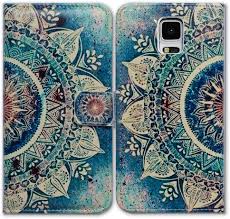 Check spelling or type a new query. Amazon Com Galaxy S5 Case Bcov Green Circular Mandala Wallet Flip Leather Cover Case With Credit Card Slot Id Card Holder Kickstand For Samsung Galaxy S5 Cell Phones Accessories