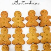 These gingerbread cookies hold their shape perfect and are great for decorating, they are easy to make, and they make great holiday cookies with the right amount of spice. Gingerbread Cookies Without Molasses Decorated Treats