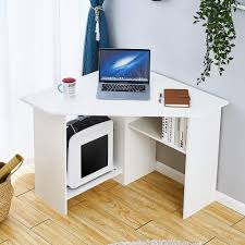 9% coupon applied at checkout. Blue Horizon Corner Home Office Desk Pc Laptop Table Gaming Study Writing Table With Shelf Storage White Buy Online In Bosnia And Herzegovina At Bosnia Desertcart Com Productid 126291386