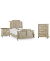 Free shipping cash on delivery best offers. Furniture Chelsea Court Bedroom Furniture 3 Pc Set Queen Bed Nightstand Chest Created For Macy S Reviews Furniture Macy S