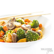 Kelp noodles have a crunchy texture and are low in calories. Keto Sesame Asian Kelp Noodles Recipe Wholesome Yum