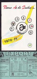 CS78404269 :: 1970-71 QUEBEC ACES VS CLEVELAND BARONS PROGRAM