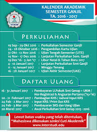 Ring road utara, condong catur yogyakarta yogyakarta. Stikom Interstudi Ø¯Ø± ØªÙˆÛŒÛŒØªØ± Kalender Akademik Tahun Angkatan 2016 2017