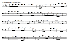If you hear waltzing matilda an aussie is involved somewhere along the way. Waltzing Matilda Tin Whistle Sheet Music Irish Folk Songs