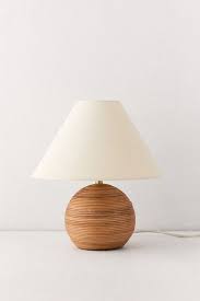 Angelo Rattan Table Lamp In 2020 Rattan Table Boho Table Lamps Table Lamp Shades