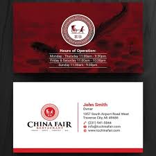 Business card sample with both english and chinese in one side. Design A Traditional Chinese Business Card For Chinese Restaurant Business Card Contest 99designs