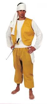 Top has adjustable straps and sleeves that can be worn on or off the shoulder. Arabian Nights Costumes