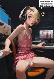 1femboy, ai assisted, ai generated, blonde hair, bnwo - R34 Vault