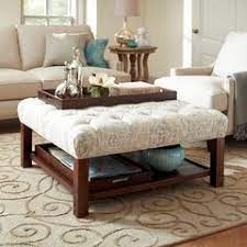 This tufted, square ottoman is a great piece to round out your living room ensemble. Ottoman As Coffee Table Wayfair