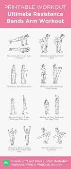 Ultimate Resistance Bands Arm Workout Click To View This Free Workout Create Arm A In 2020 Resistance Band Arm Workout Resistance Workout Arm Workout With Bands