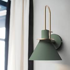 Oklak Green Light Fixture On Wall Wall Lights Wall Mounted Lamps Wall Lamp Design