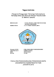 Check spelling or type a new query. Doc Cover Makalah Individu Ahmad Syauqi Academia Edu