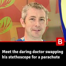 He's Northern Ireland's very own flying doctor🪂