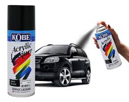 Kobe Car Touchup Spray Paint 400ml Gloss Black Amazon In Car Motorbike