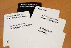 A party game for horrible people. Cards Against Humanity Tabladejoc Ro