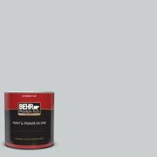 1 Qt 720e 2 Light French Gray Flat Exterior Paint And Primer In One 405004 The Home Depot Behr Premium Plus Exterior Paint Behr Premium Plus Exterior