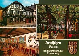 Read more than 300 reviews and choose a. Ak Ansichtskarte Bad Muenster Stein Ebernburg Weinhaus Deutsches Haus Restaurant Wappen Bad Muenster Kat Bad Muenster Am Stein Ebernburg Nr Kn7
