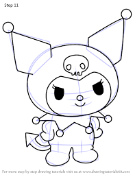 And has viewed by 805 users. Learn How To Draw Kuromi From Hello Kitty Hello Kitty Step By Step Drawing Tutorials