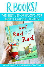 R Book List Articulation Therapy Sweet Southern Speech Articulation Therapy School Speech Therapy Articulation Therapy Activities