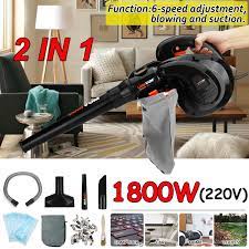 125 35us Air Leaf Blower 220v 1800w Air Blower Computer Cleaner Blower Cordless Sweeper Vacuum Cleaner Dust Collector Dual Use Blowers Aliexpress Aspiradora Escobillas Ahorrar Dinero