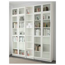 Billy Oxberg Bookcase White 78 3 4x11 3 4x93 1 4 Ikea White Bookcase Bookcase With Glass Doors Ikea Billy