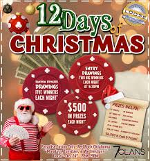 🎄💰 12 Days of Christmas is HERE at 7 Clans Paradise Casino! Win cash,  prizes, gift cards, electronics & more — $500 drawings on Mondays, Tuesdays  & Wednesdays from Dec 1–24. 🎅