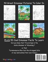 Parents may receive compensation when you click through and purchase from links contained on this website. The Big Dinosaur Coloring Book Jumbo Kids Coloring Book With Dinosaur Facts Coloring King Amazon Es Libros
