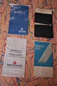 4 Pan Am Twa Egyptair Turkish Airlines Rare Sick Sickness Barf Bag Set Lot New Turkish Airlines Twa Bag Set