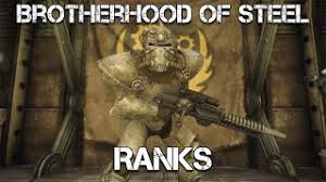 We did not find results for: The Ranks Of The Brotherhood Of Steel Fallout Youtube