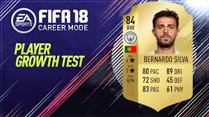 Bernardo mota carvalho e silva. Fifa 18 Bernardo Silva Growth Test Youtube