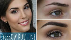 I want my brows to be about a 1/2 shade darker than the hair on my head. My Eyebrow Routine How To Groom And Fill In Dark Eyebrows Youtube