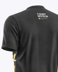 Download Men S T Shirt Mockup In Apparel Mockups On Yellow Images Object Mockups