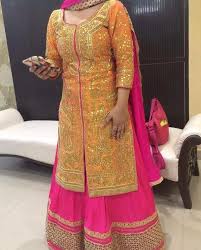 Traditional Lehenga Punjabi Wedding Designer Dresses Indian Party Wear Dresses Fashion Patterns long lace dress in stock clothing. traditional lehenga punjabi wedding
