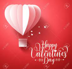 See more ideas about valentines cards, cards, cards handmade. Happy Valentines Day Vector Greetings Card Design With 3d Realistic Paper Cut Heart Shape Flying Balloon And Hearts Decorations In Red Background Vector Illustration Royalty Free Cliparts Vectors And Stock Illustration Image