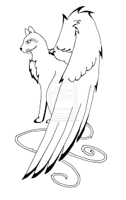 Winged Cat Drawing At Paintingvalley Com Explore Collection Of Winged Cat Drawing Here presented 53+ cat with wings drawing images for free to download, print or share. winged cat drawing at paintingvalley