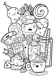 Here we have simple lovable characters with big glassy eyes that melt your heart. 120 Kawaii Coloring Pages The Best Collection Print For Free