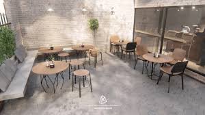 Idealnya, desain cafe sederhana harus memikat supaya suasana tetap nyaman. Desain Cafe Outdoor Minimalis