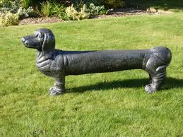 American online retailer wayfair presents a range of wiener dog garden benches that will add a unique touch of style into your lawn. Garden Bench Dog Bench Sausage Dog Dog Garden