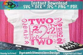 2nd Birthday Collage Graphic By Dynamicdimensions Creative Fabrica In 2020 Birthday Collage Baby Svg Kids Design