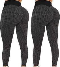 2 Pcs Tik Tok Short Leggings, Butt Lift Workout High Waist Scrunch Booty  Shorts