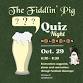 Halloween Quiz Night at The Fiddlin' Pig event in Smithfield, VA