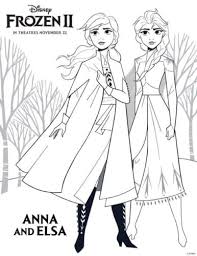Disney frozen printables for christmas #23: 10 Free Printable Frozen 2 Coloring Pages