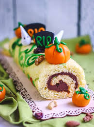 Gateau Roule D Halloween Recette Facile Et Rapide Gateau Halloween Facile Halloween Facile Gateau Roule