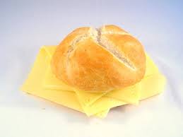 Het Broodjes Buffet Kaiserbroodje Met Kaas