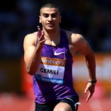 Adam gemili is sitting in a tree in a park in his home town. Adam Gemili Breaks 10 Second Barrier For First Time In Birmingham Grand Prix 100m Mirror Online