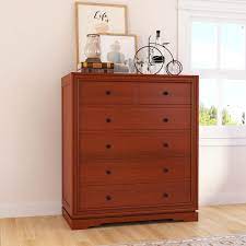 Create stylish storage with this 4 drawer vertical dresser storage cabinet from mdesign. Duanesburg Solid Mahogany Wood 6 Drawer Vertical Dresser