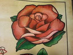 Maybe you would like to learn more about one of these? Tattoo Flash Neo Traditional Rose 02 By Bass Slinger On Deviantart