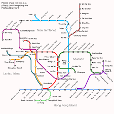 Hong Kong Mtr Route Map Fares And Journey Time