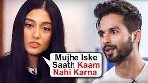 Her father is deepak rao who runs an advertising agency in. Amrita Rao Rejects Shahid Kapoor Wants To Romance Ishaan Khatter Ishq Vishk 2 Youtube