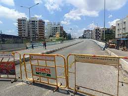 An aerial perspective bangalore during the lockdown. Bengaluru Lockdown New Guidelines New Guidelines Night Curfew Timings Weekend Restrictions